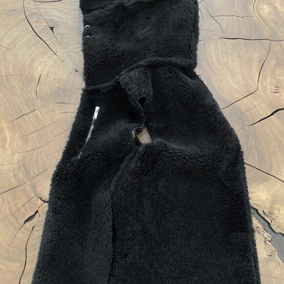 Rick Owens - EU46 GRAIL Lamb Shearling Rare Runway Gimp Vest FW22 Strobe - Picture 6 of 16